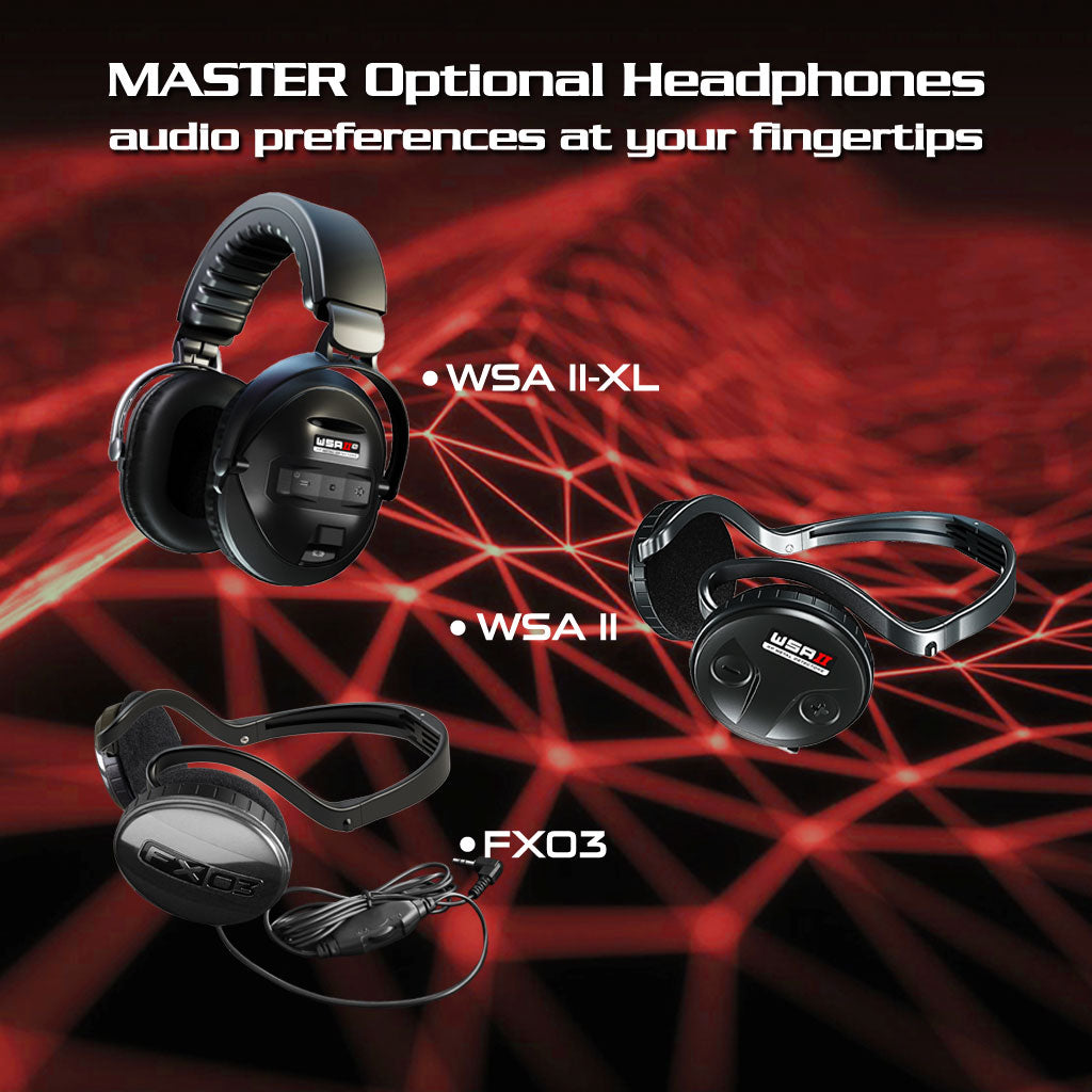 XP Metal Detectors | Headphone Options | LMS Metal Detecting