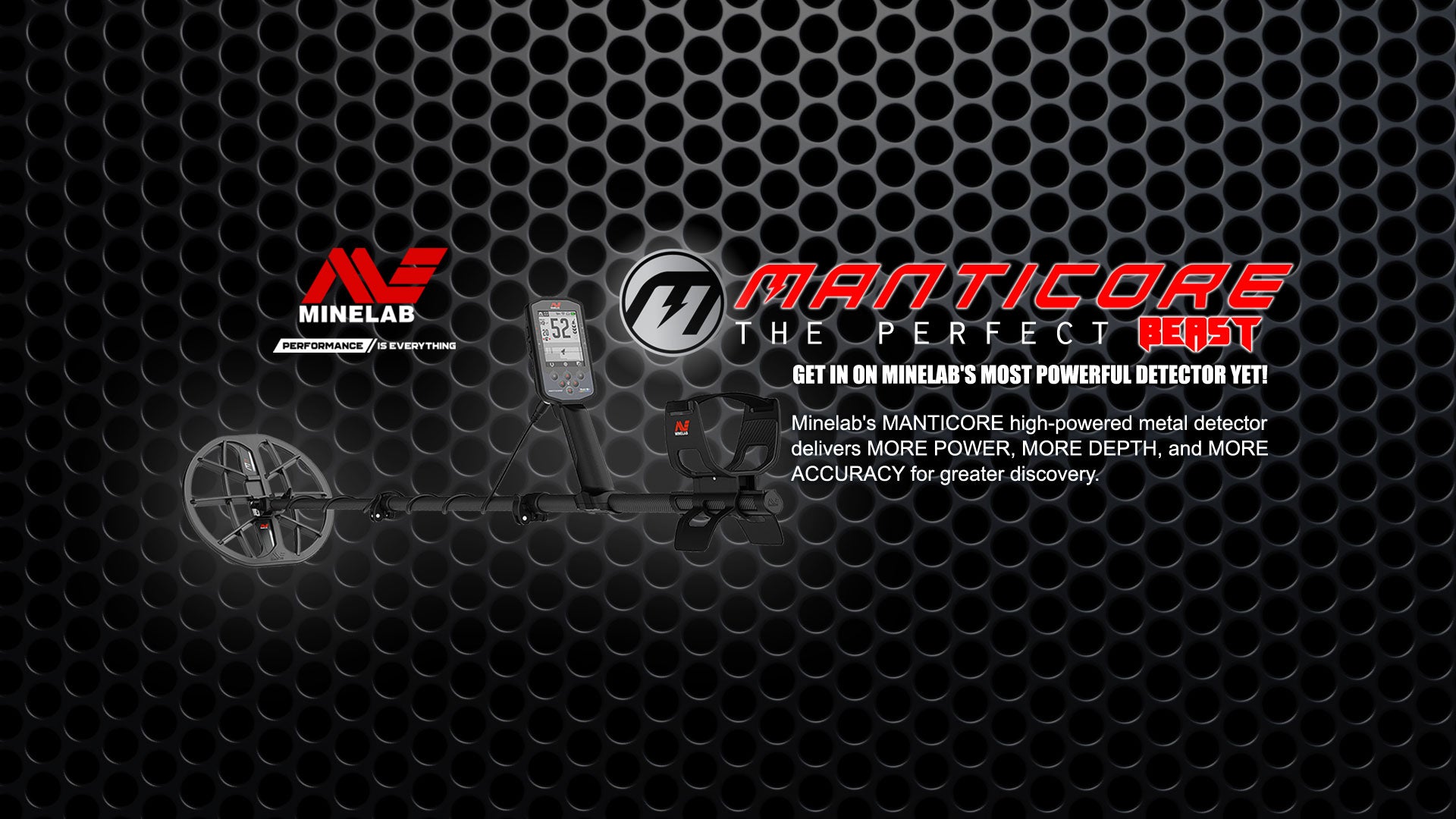 Minelab Manticore IN STOCK | LMS Metal Detecting