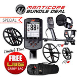 Minelab |  Manticore Metal Detector Bundle | LMS Metal Detecting