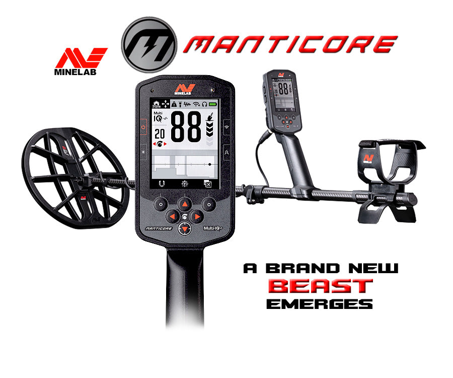 Minelab |  Manticore Metal Detector | LMS Metal Detecting