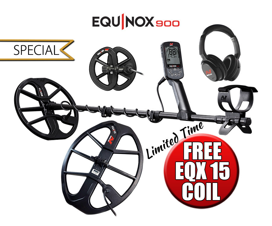 Minelab Equinox 900 Metal Detector LMS Metal Detecting LMS Metal