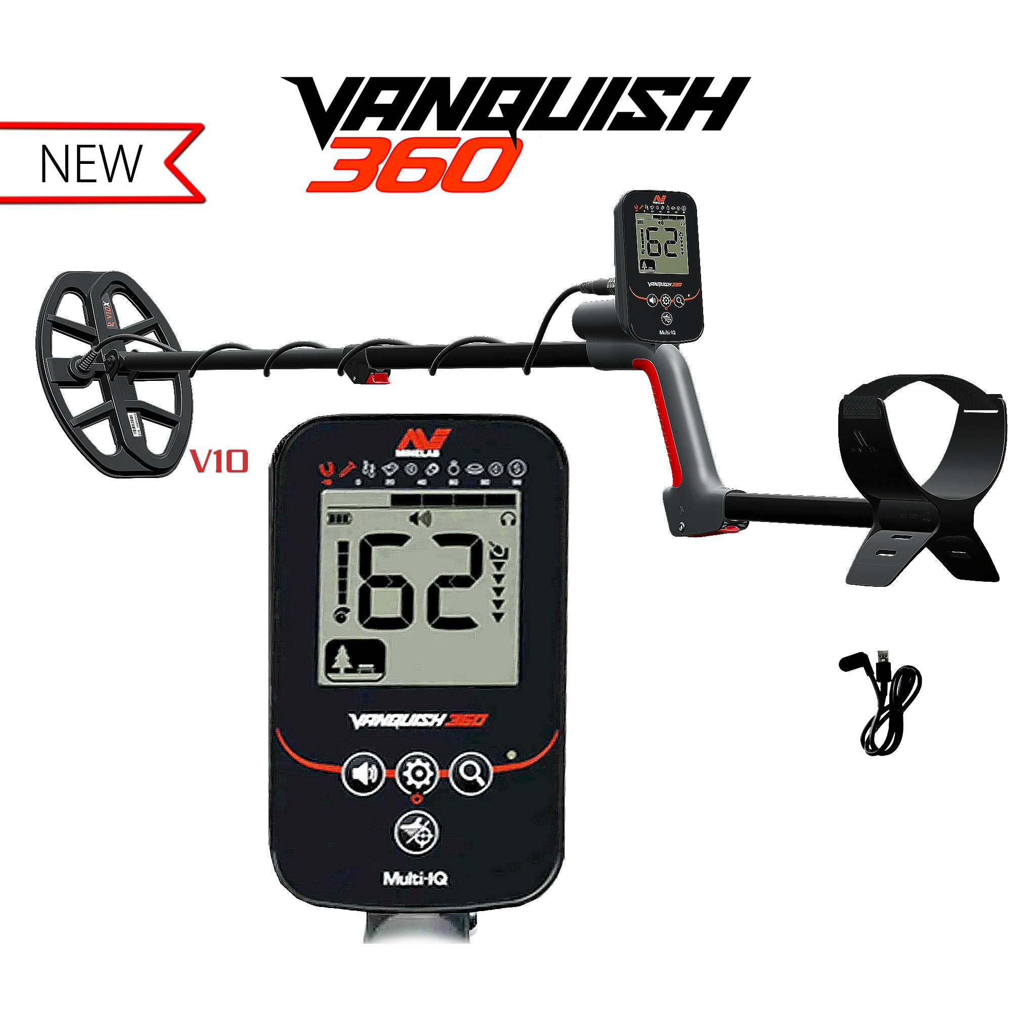 Minelab | Vanquish 360 Metal Detector | LMS Metal Detecting