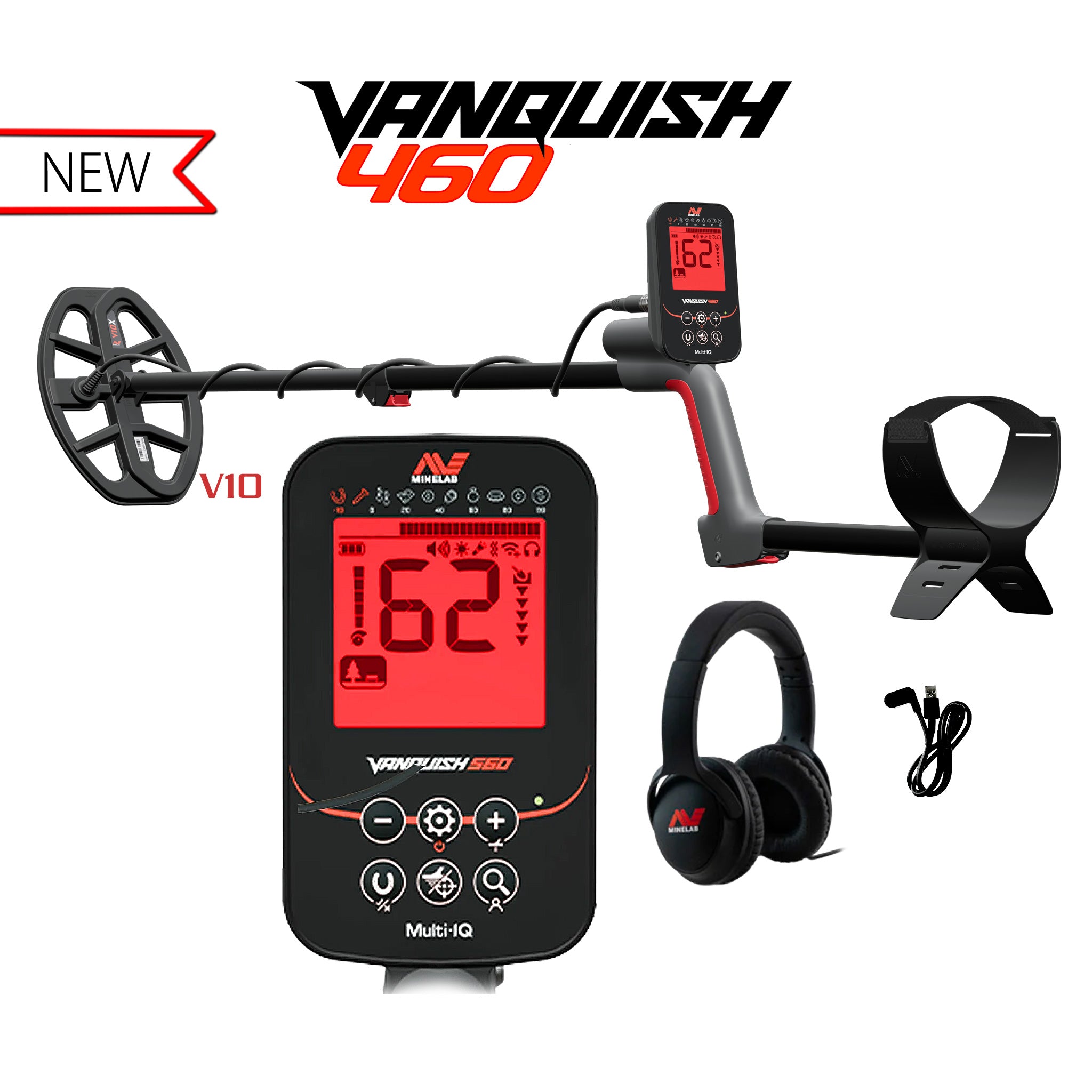 Minelab | Vanquish 460 Metal Detector | LMS Metal Detecting