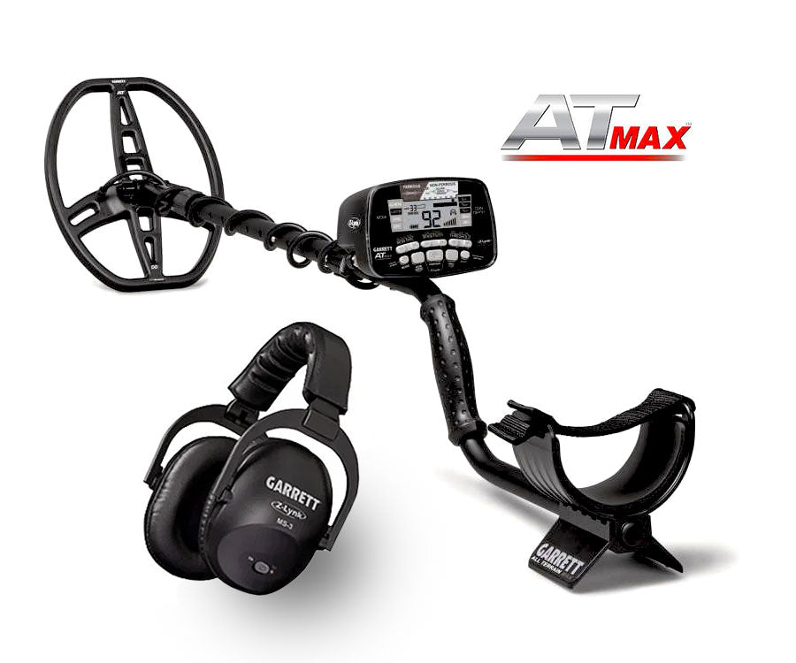 Garrett AT Max Metal Detector LMS Metal Detecting LMS Metal
