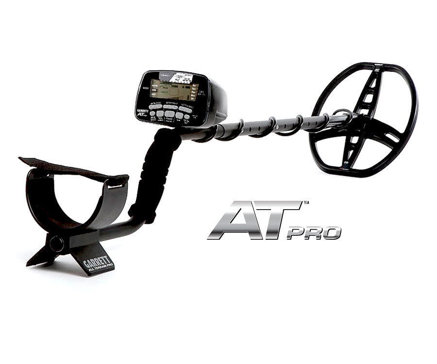 Garrett AT Pro Metal Detector with Waterproof 8.5" x 11" DD Search C