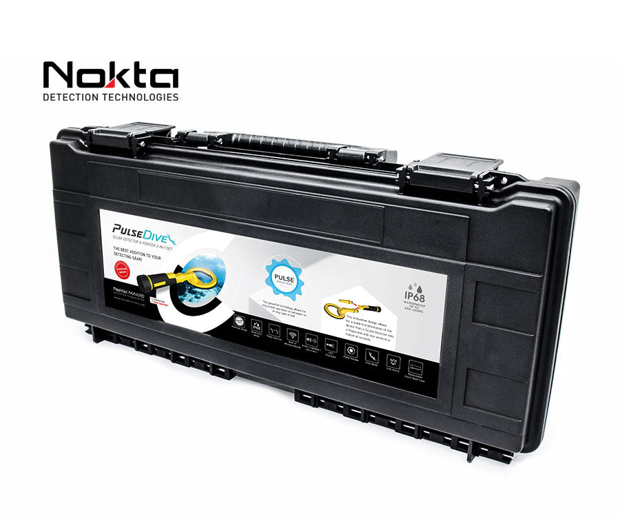 Nokta | Hard Shell Carrying Case for PulseDive | LMS Metal Detecting