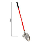 LMS | Pro-Fortis Sand Scoop | Red Fiberglass Handle