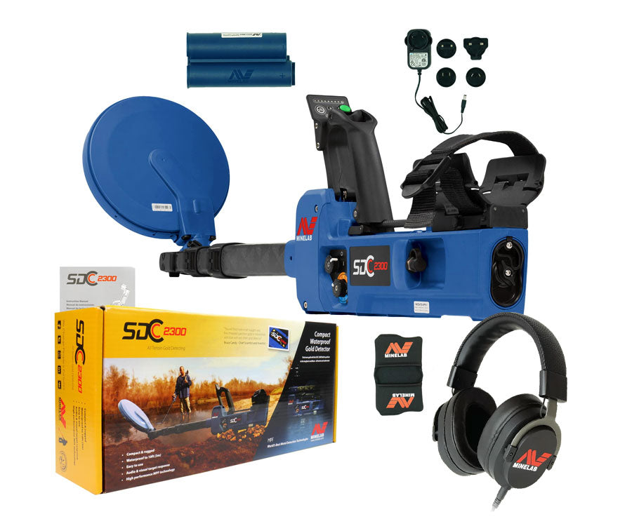 Minelab | SDC 2300 Metal Detector | LMS Metal Detecting