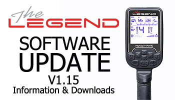 Nokta Legend V1.15 Software Update