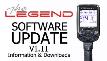 Nokta Legend V1.11 Software Update