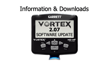 Garrett Vortex VX9 2.07 Software Update