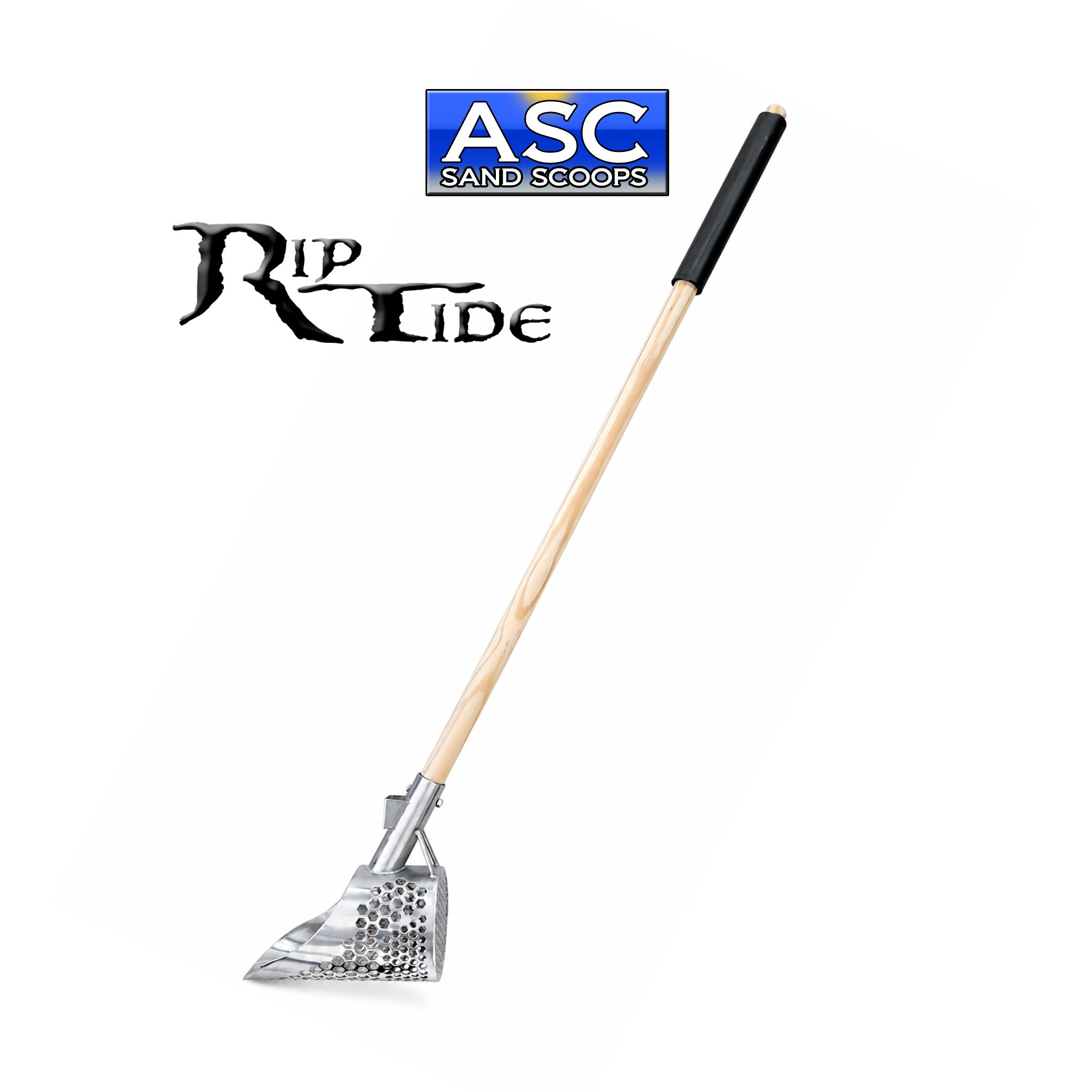 ASC Stainless Steel&nbsp;Rip Tide Economy Full Size 46 Inch Sand Scoop