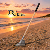 ASC | The Rip Tide Stainless Steel 46 Inch Sand Scoop | LMS Metal Detecting