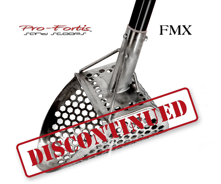 Pro-Fortis FMX Sand Scoop with Black Fiberglass Handle