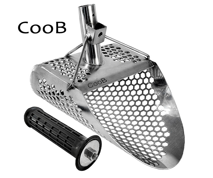 CooB HEX-10 Stainless Steel Standard Size Beach Sand Scoop