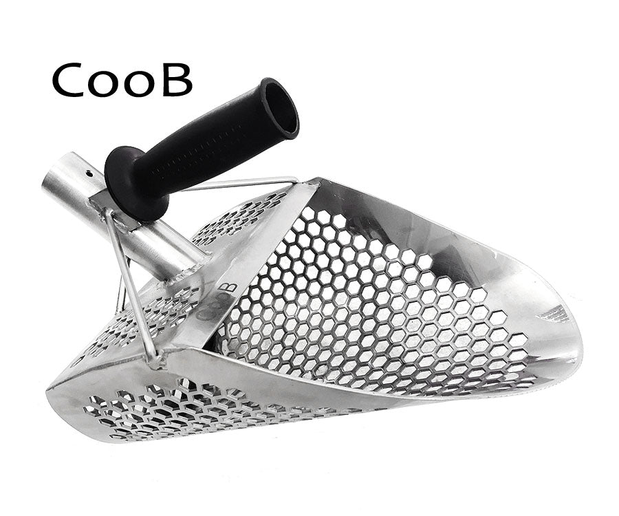 CooB HEX-10 Stainless Steel Standard Size Beach Sand Scoop