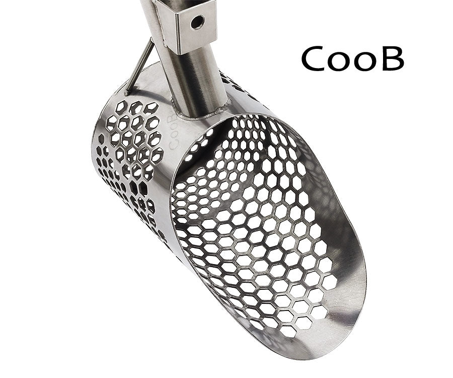 CooB | Kovsh Stainless Steel Beach Sand Scoop | LMS Metal Detecting