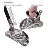 CooB | Krepish Stainless Steel Beach Sand Scoop | LMS Metal Detecting