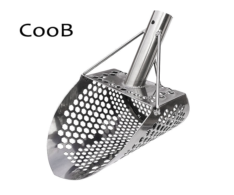 CooB | Monstrik Stainless Steel Beach Sand Scoop | LMS Metal Detecting