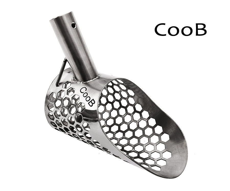 CooB | Scout v1 Stainless Steel Beach Sand Scoop | LMS Metal Detecting