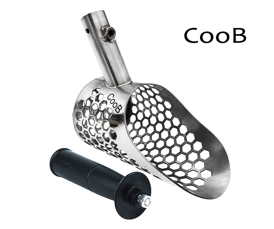 CooB | Scout v2 Stainless Steel Beach Sand Scoop | LMS Metal Detecting