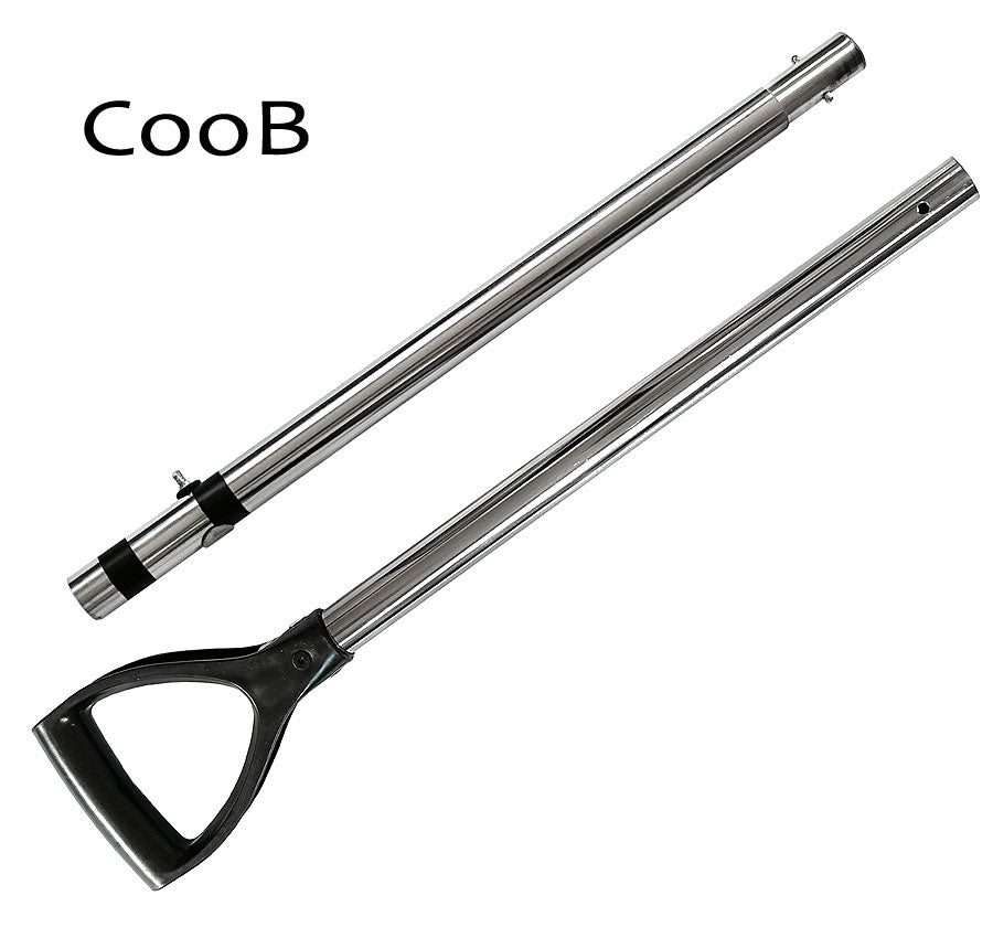 CooB | Stainless Steel Collapsible Pole Handle | LMS Metal Detecting