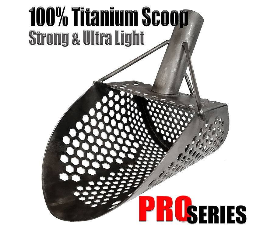 CooB | PRO Series Monstrik Titanium Beach Sand Scoop | LMS Metal Detecting