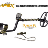 Jase Robertson Signature Edition Ace APEX Metal Detector With 8.5” x 11” DD Raider Coil