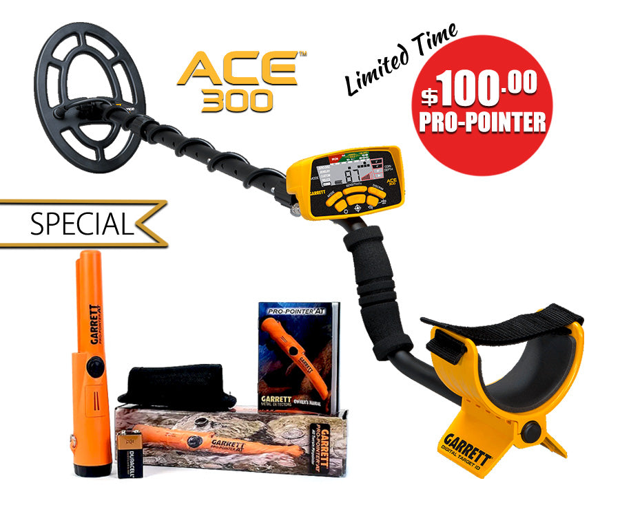 Garrett Ace 300 Metal Detector | LMS Metal Detecting