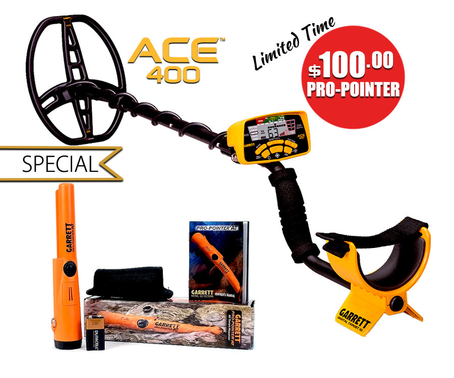 Garrett Ace 400 Metal Detector | LMS Metal Detecting