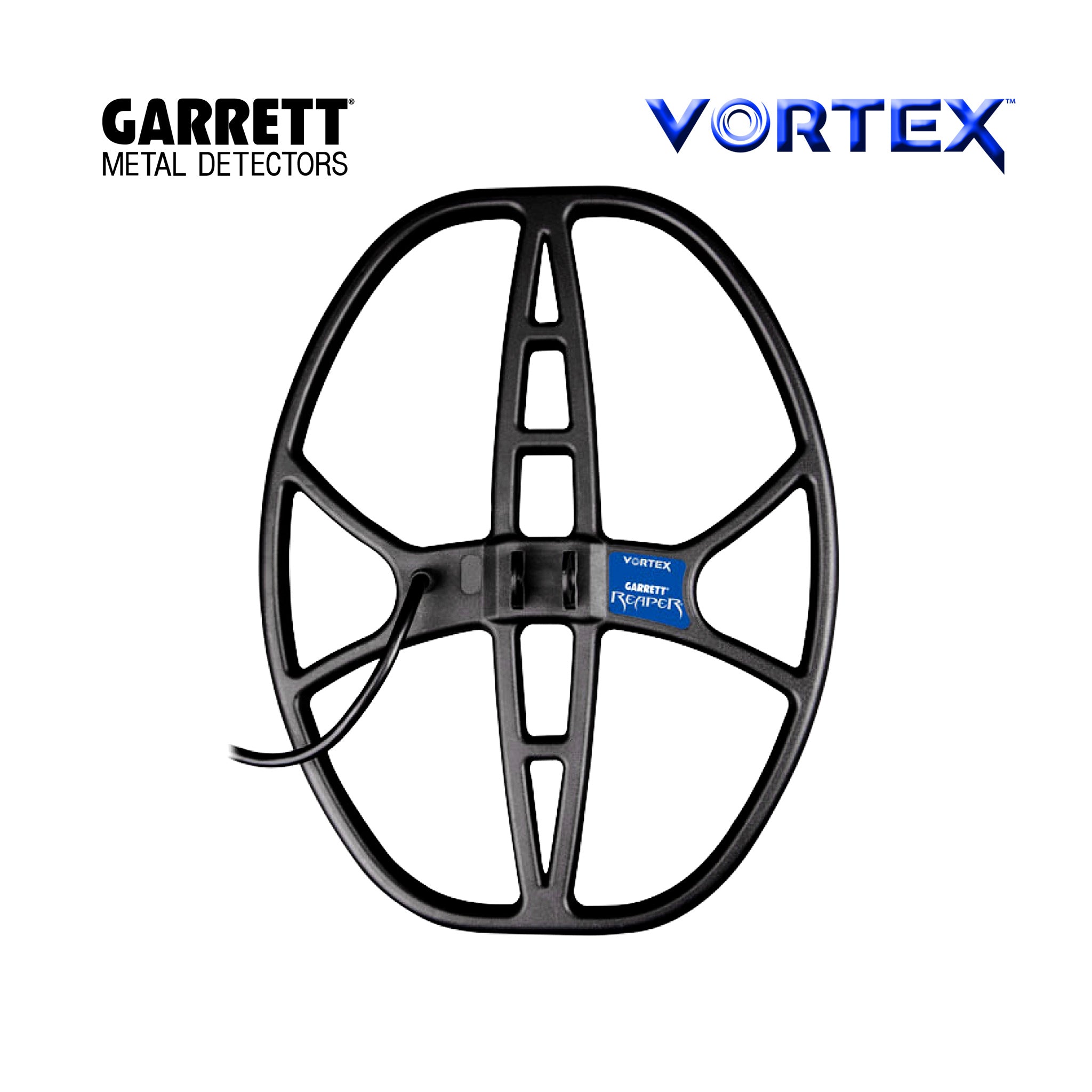 Garrett 14" x 11" DD Reaper Search Coil for Vortex Metal Detectors