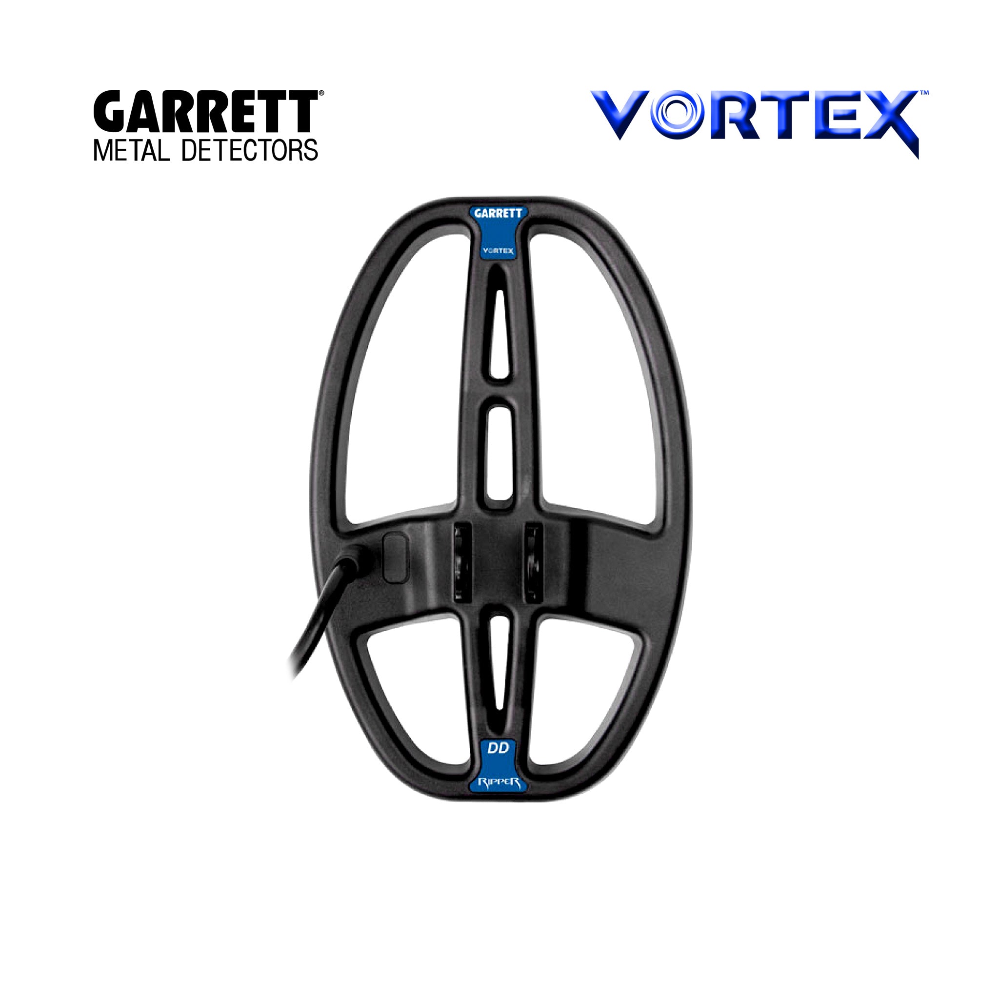 Garrett 5" x 8" DD Ripper Search Coil for Vortex Metal Detectors