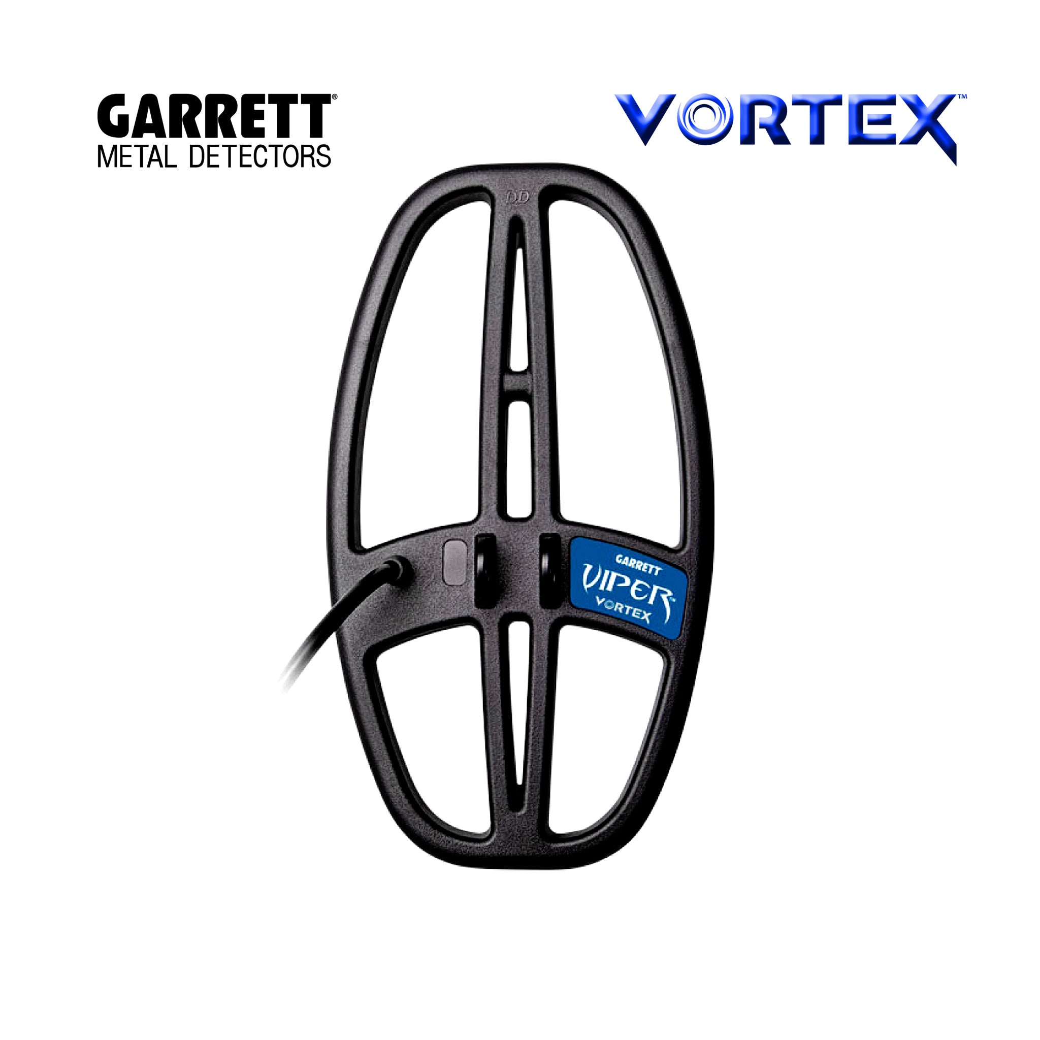 Garrett 6" x 11" DD Viper Search Coil for Vortex Metal Detectors