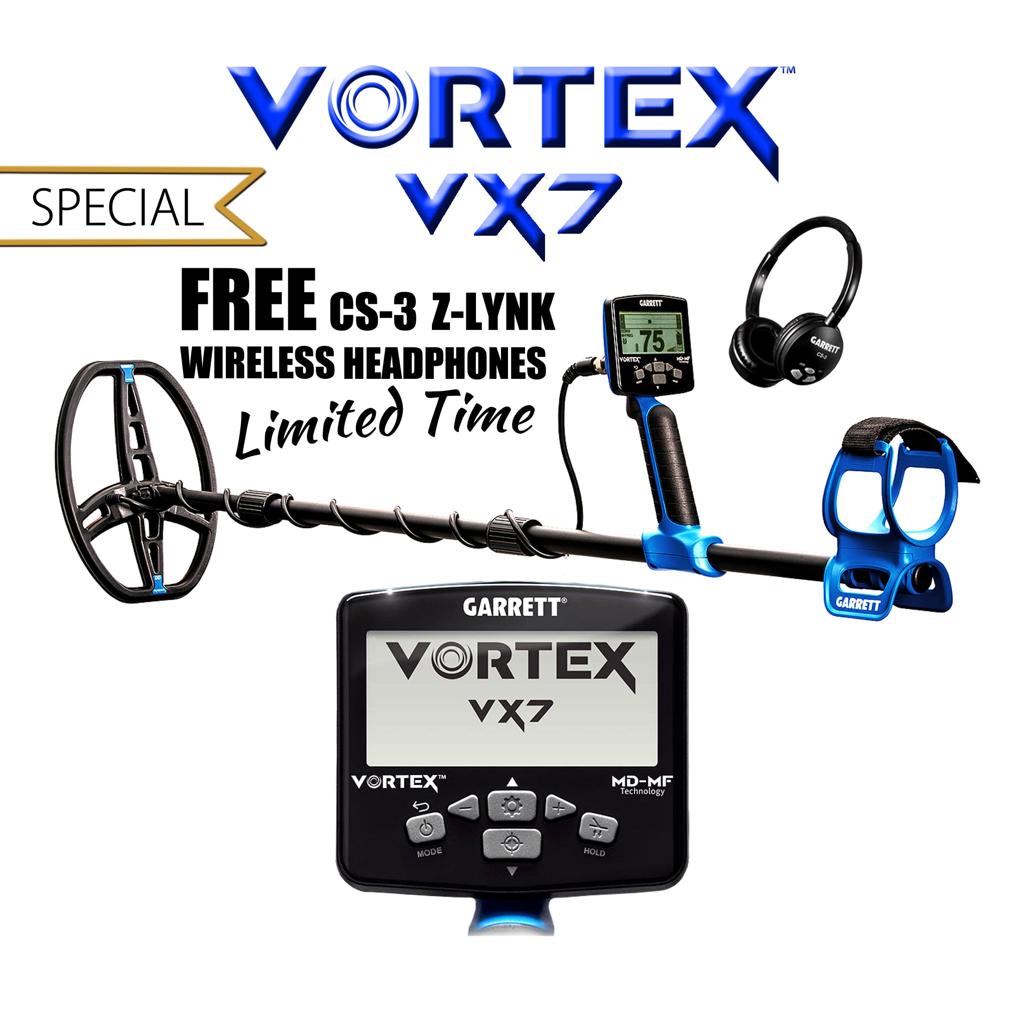 Garrett | Vortex VX7 Metal Detector | LMS Metal Detecting