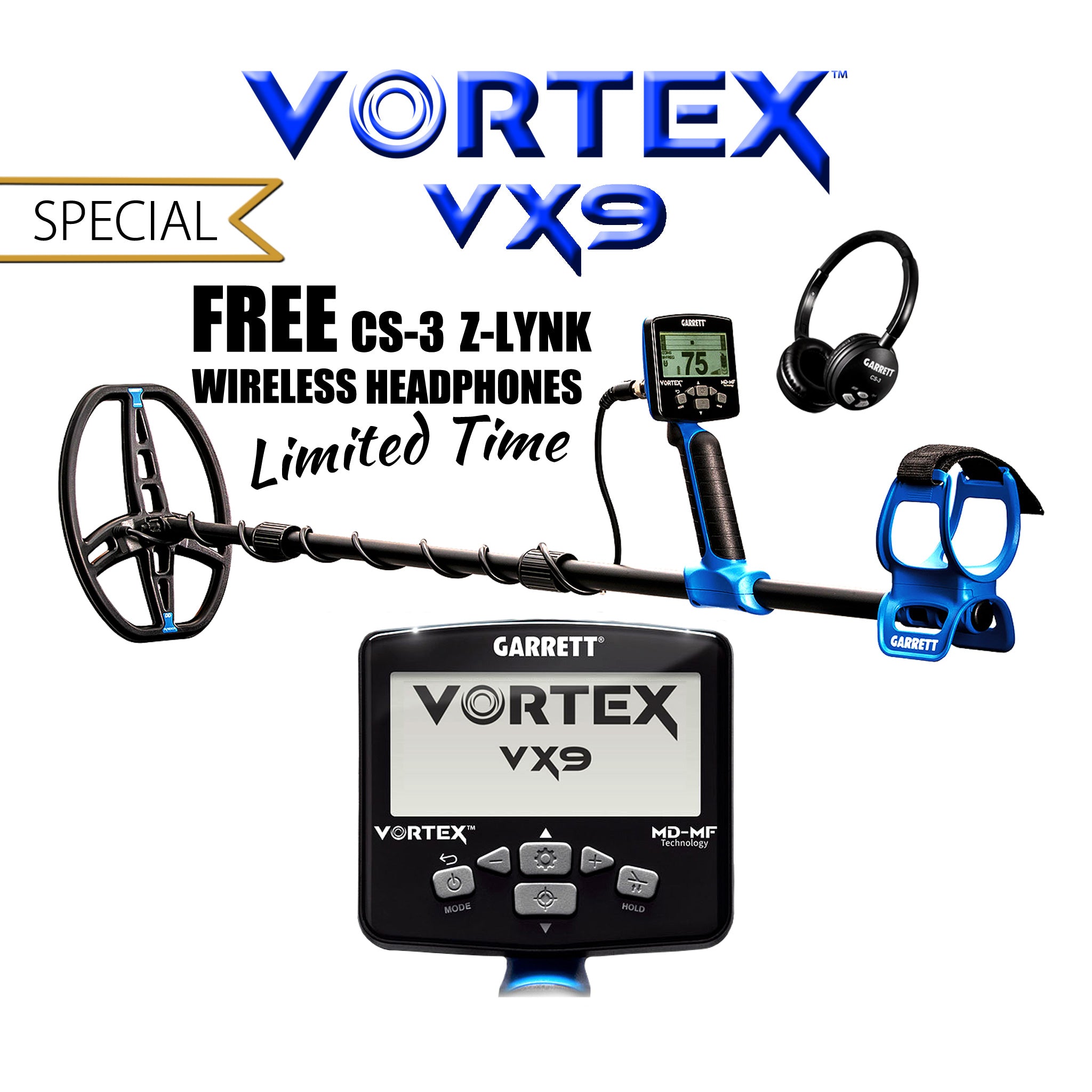 Garrett | Vortex VX9 Metal Detector | LMS Metal Detecting