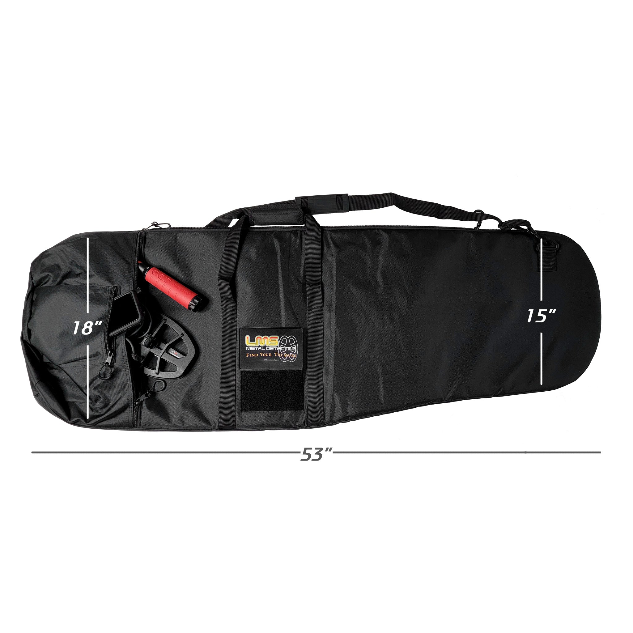 LMS Metal Detecting Large 53" Padded Carry/Travel Bag