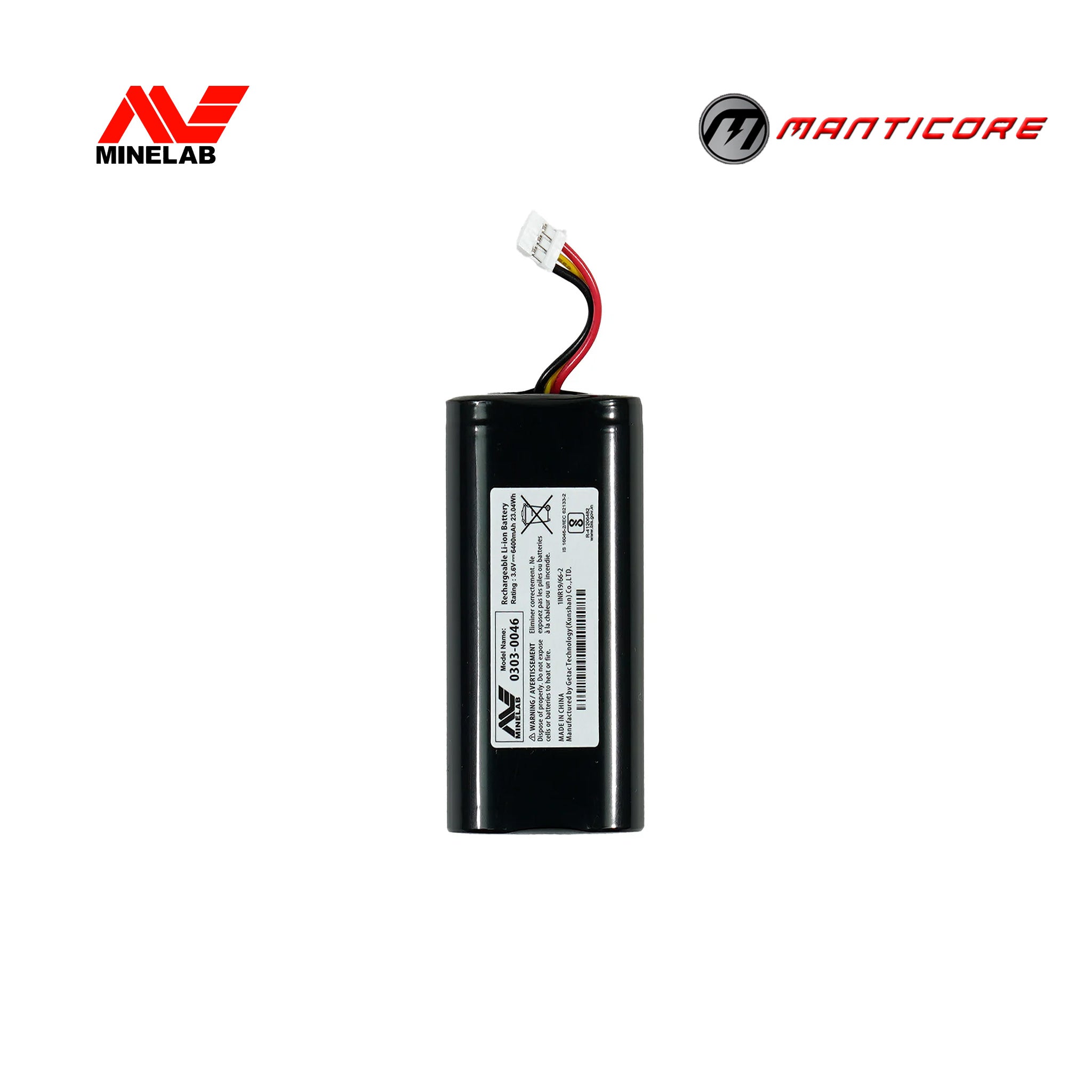 Minelab | Manticore Metal Detector Replacement Battery | LMS Metal Detecting