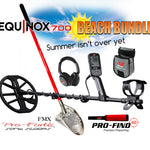 Minelab |  Equinox 700 Beach Bundle Metal Detector | LMS Metal Detecting
