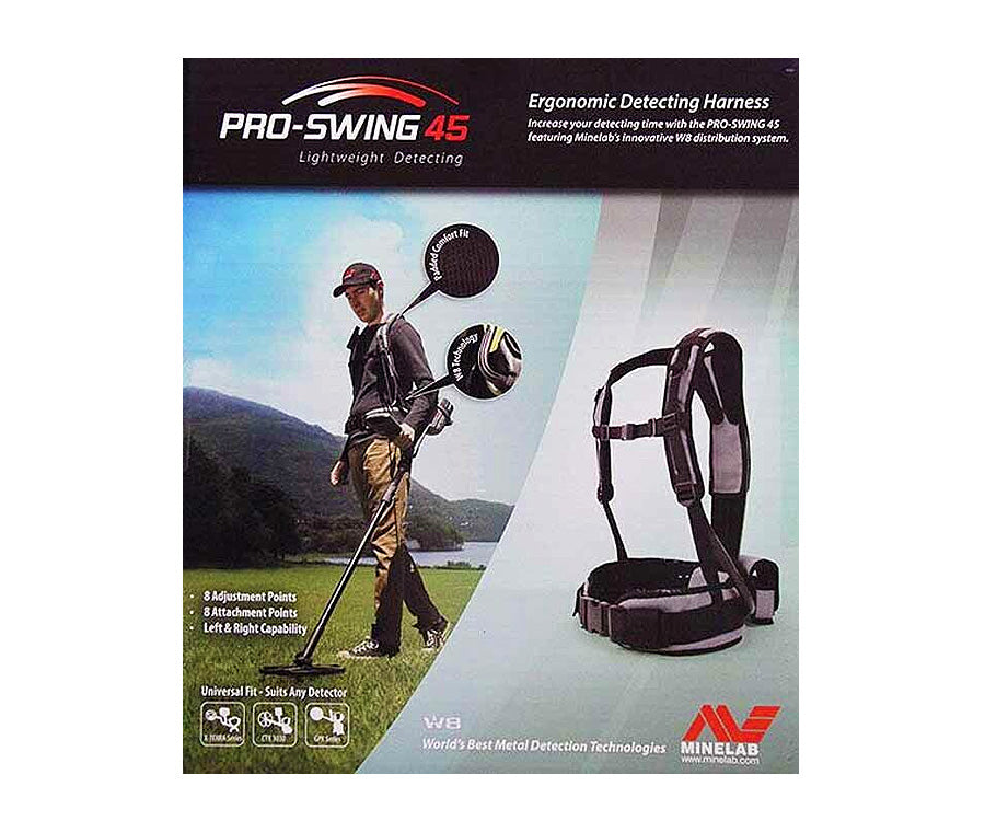 Minelab | PRO-SWING 45 Harness Metal Detector Support | LMS Metal Detecting