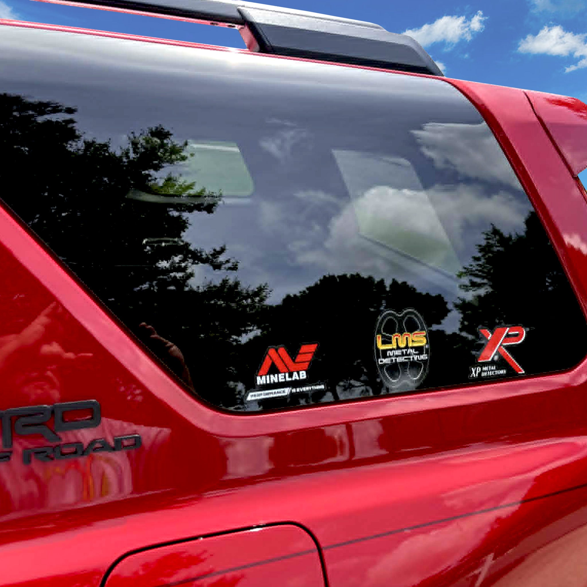 Minelab Sticker | XP Metal Detectors Sticker | LMS Metal Detecting