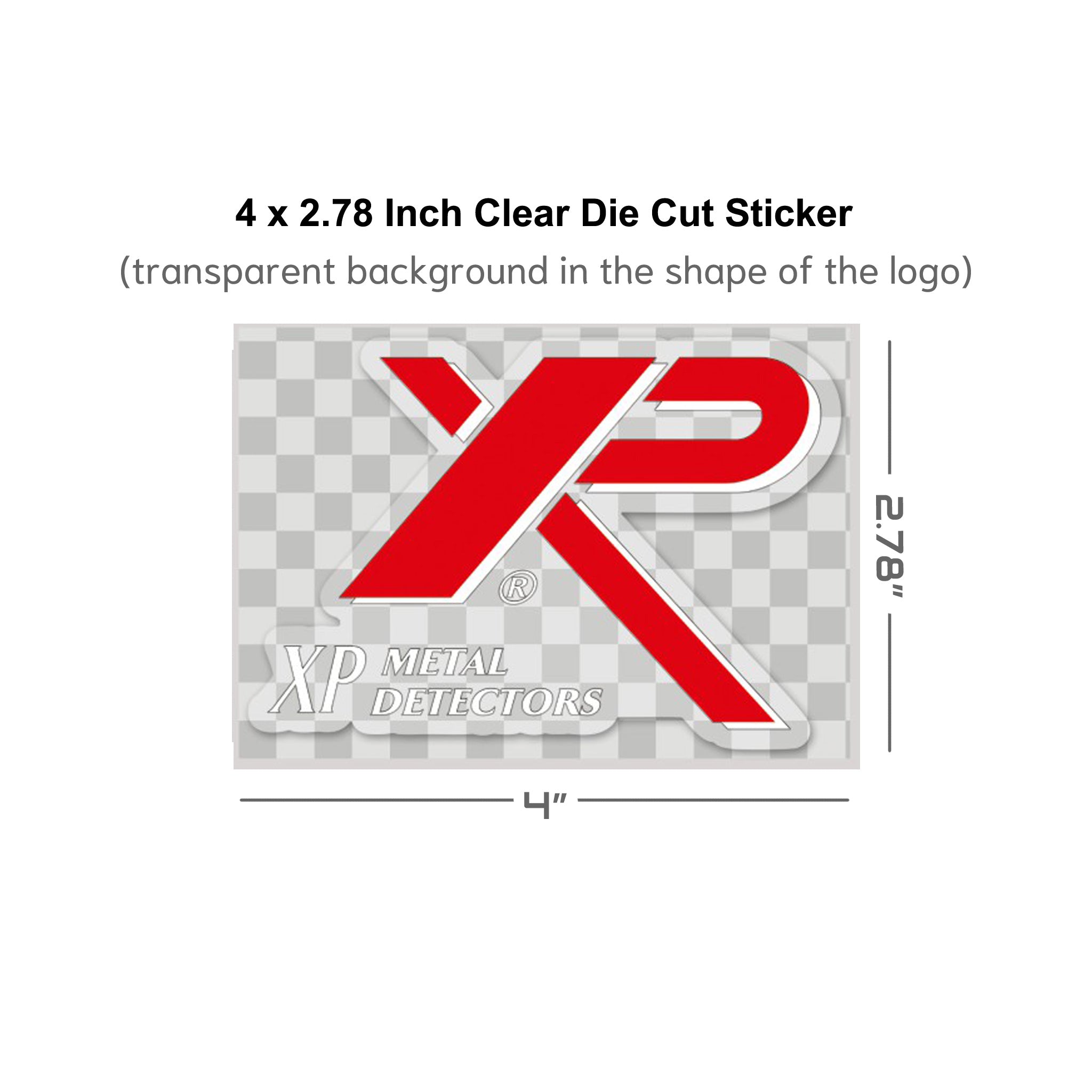 XP Metal Detectors Sticker | LMS Metal Detecting