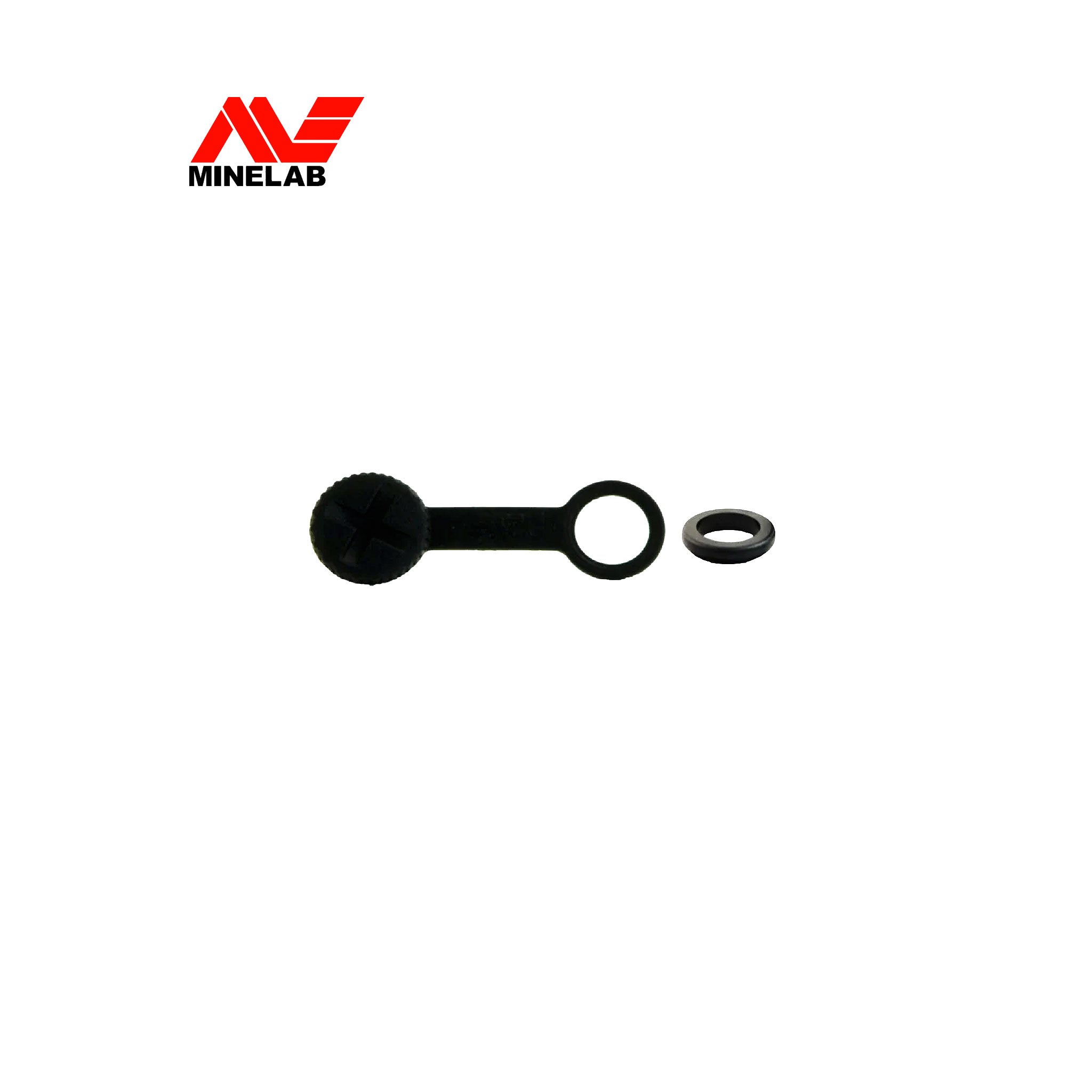 Minelab | Replacement Module Headphone Cap, Tether, and Gasket | LMS Metal Detecting