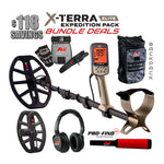 Minelab |  X-Terra Elite Expedition Pack Metal Detector | LMS Metal Detecting