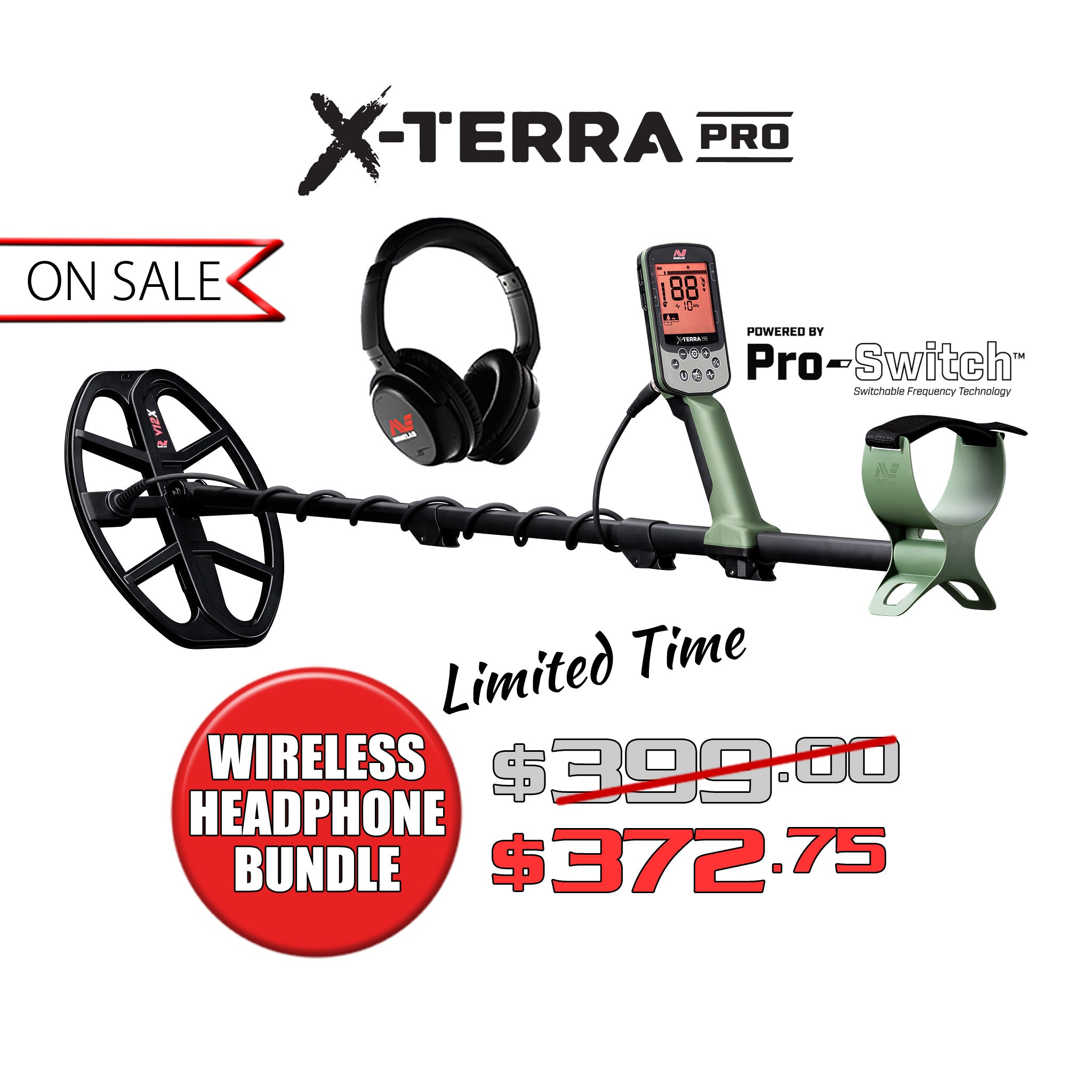Minelab |  X-Terra Pro Metal Detector | LMS Metal Detecting