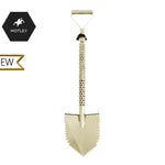 Motley Forest Shovel Double Serrated (Beige) | LMS Metal Detecting