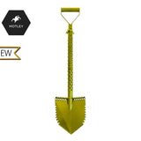 Motley Forest Shovel Double Serrated (Gold) | LMS Metal Detecting