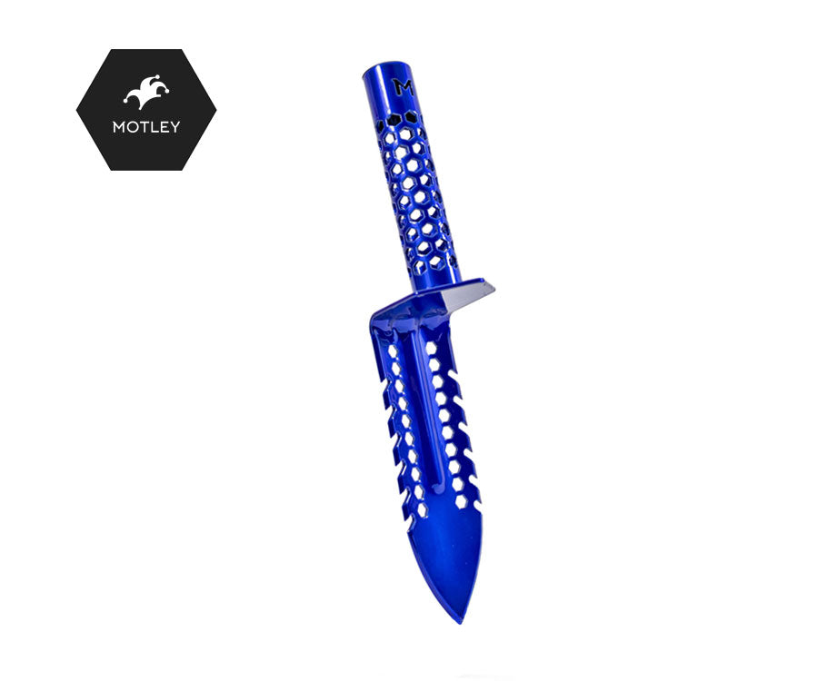 Motley Grass Knife Hand Digger (Blue) | LMS Metal Detecting