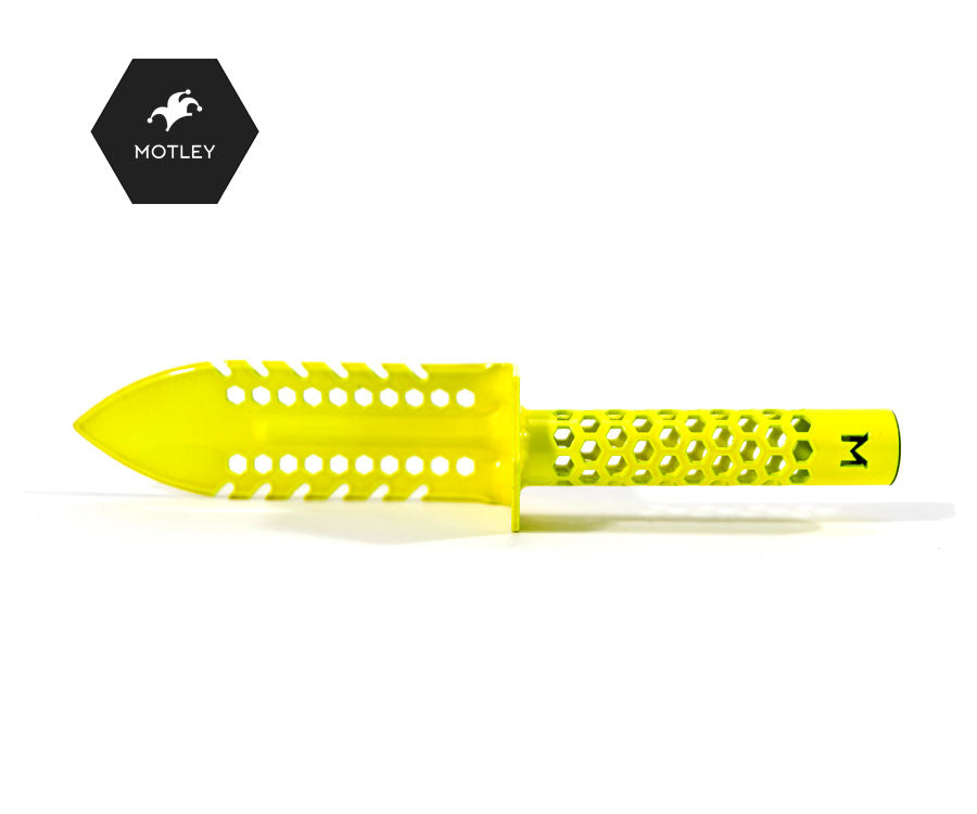 Motley Grass Knife Hand Digger (Yellow) | LMS Metal Detecting