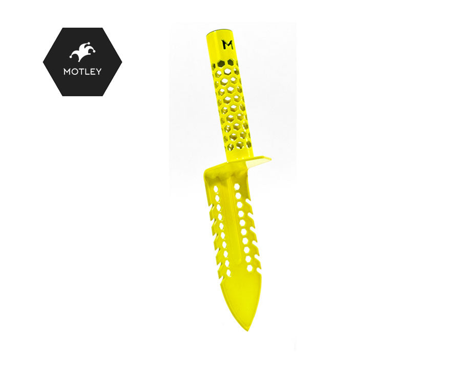 Motley Grass Knife Hand Digger (Yellow) | LMS Metal Detecting