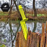 Motley Grass Knife Hand Digger (Yellow) | LMS Metal Detecting